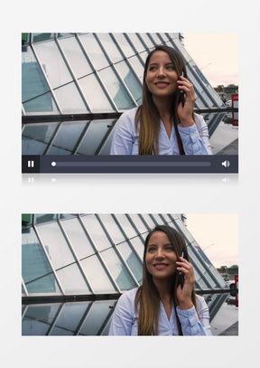 打电话视频素材,见证情感瞬间