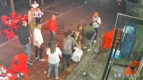 打人的视频,暴力冲突瞬间爆发