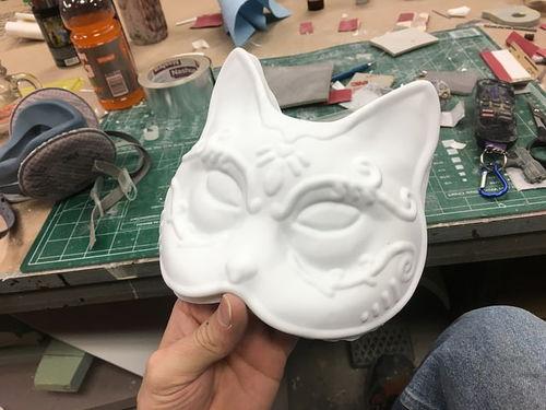 面具制作视频,跟随视频学习传统工艺