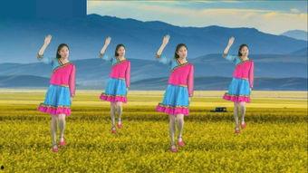 纳西情歌广场舞视频