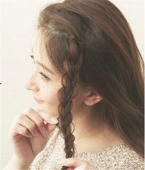 编头发视频,打造时尚发型教程