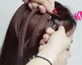 编头发视频,打造时尚发型教程