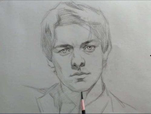 人物素描视频,视频素描艺术之旅